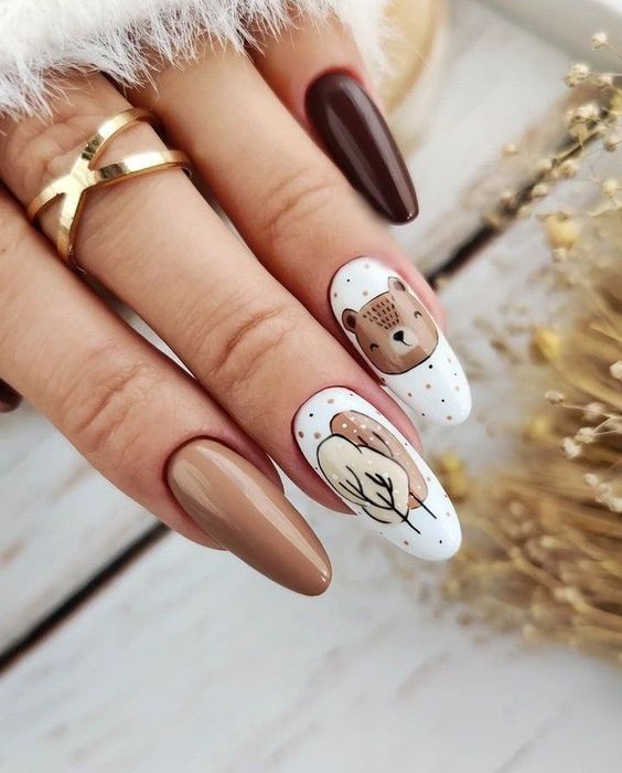 ιδέες-για-nude-Χριστουγεννιάτικα νύχια-Χριστούγεννα 2023-