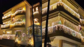 Κοζάνη : Φωταγωγήθηκε και φέτος το σπίτι-«υπερπαραγωγή των Χριστουγέννων»