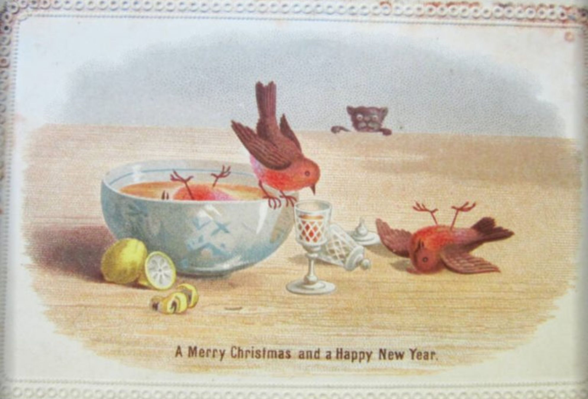 Χριστουγεννιάτικες κάρτες Βικτωριανής Εποχής: Ανατριχιαστικές ευχετήριες κάρτες με νεκρά πουλιά, βασανιστήρια και βάτραχους δολοφόνους