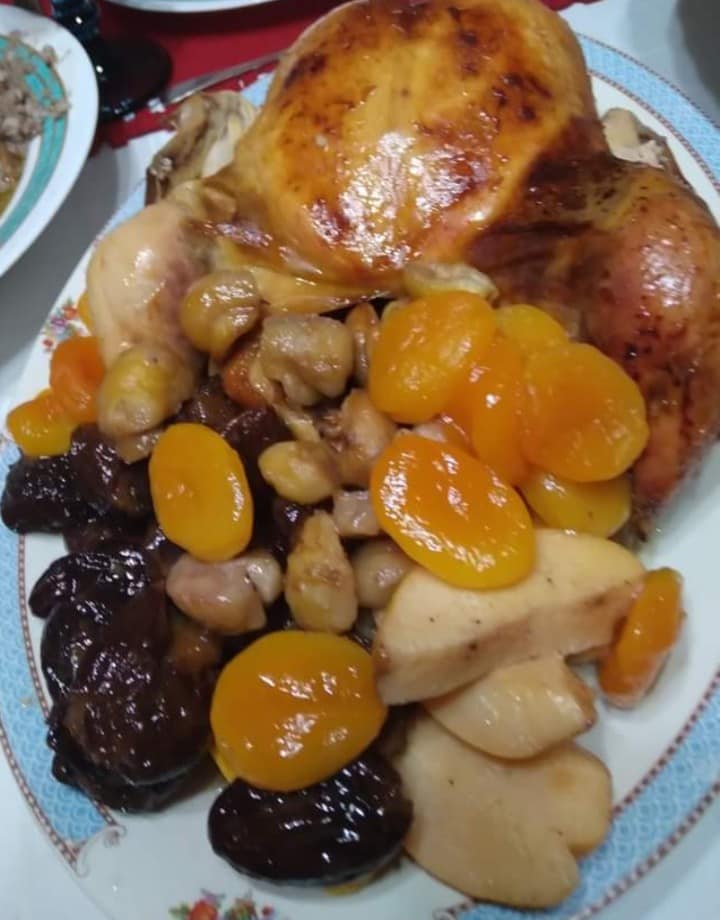 χριστουγεννιάτικο-γεμιστό-κοτόπουλο-συνταγή-