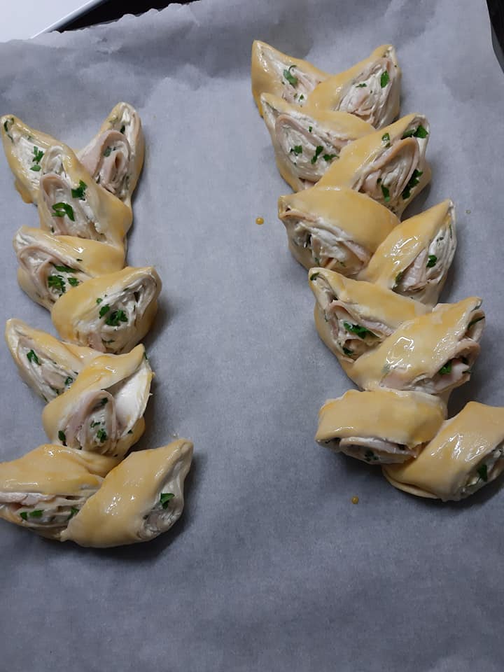 χριστουγεννιάτικο-δέντρο-με-τυρί κρέμα-και-γαλοπούλα-συνταγή-