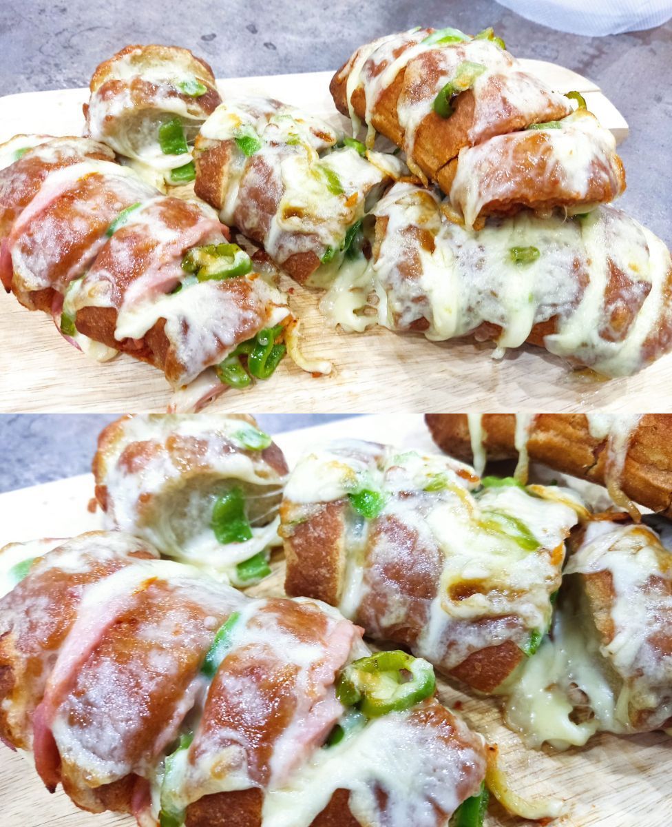 γεμιστές-μπαγκέτες-με-πέστο-τυριά-και-αλλαντικά-συνταγή-