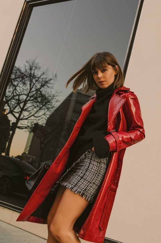 vinyl-κόκκινη-καπαρντίνα-ιδέες-