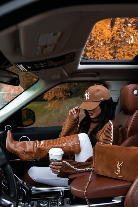 vinyl-καφέ-μπότες-ιδέες-