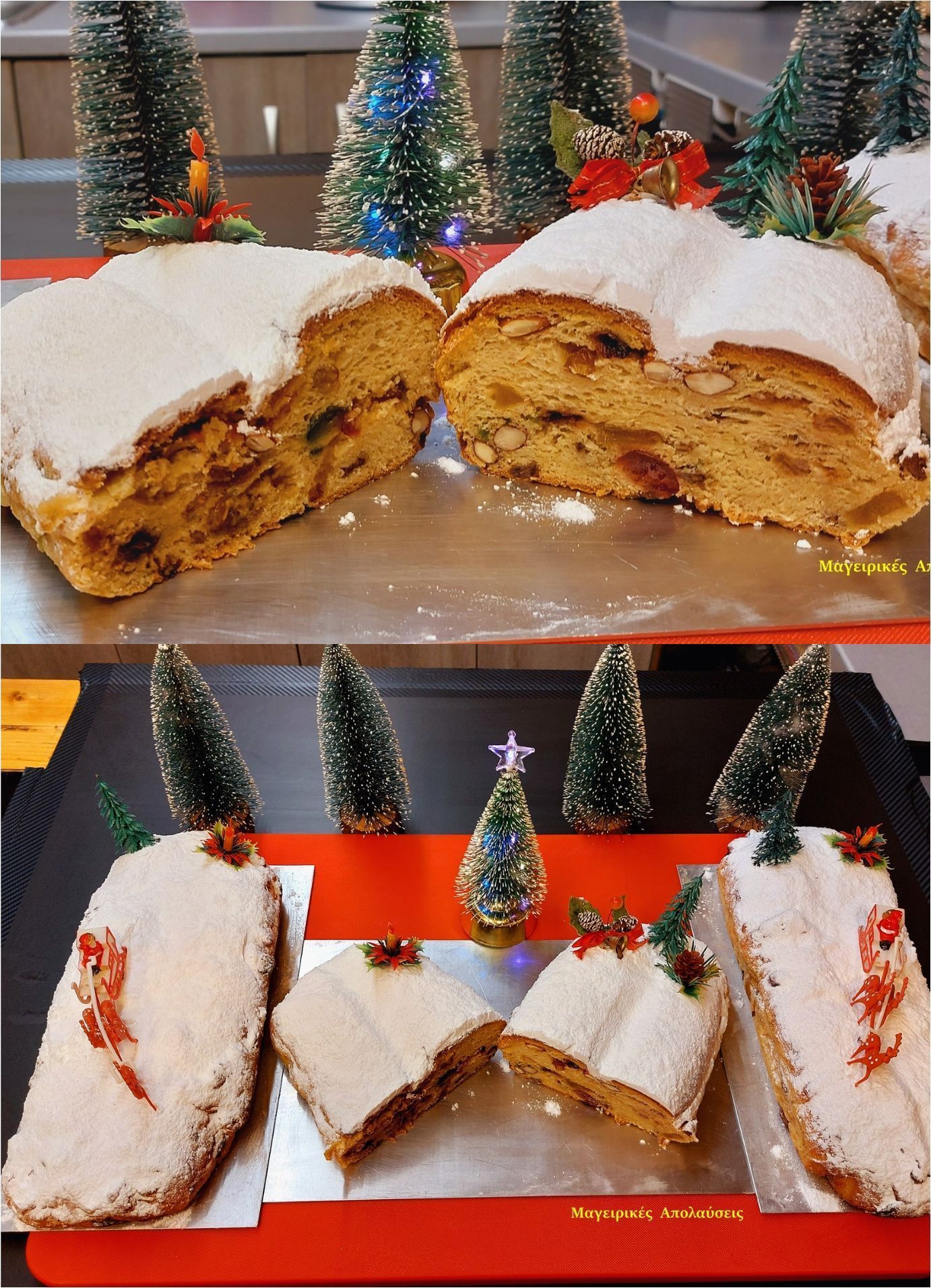 Γερμανικό Χριστουγεννιάτικο ψωμί Στόλεν από τον Γιώργο Ζώλη