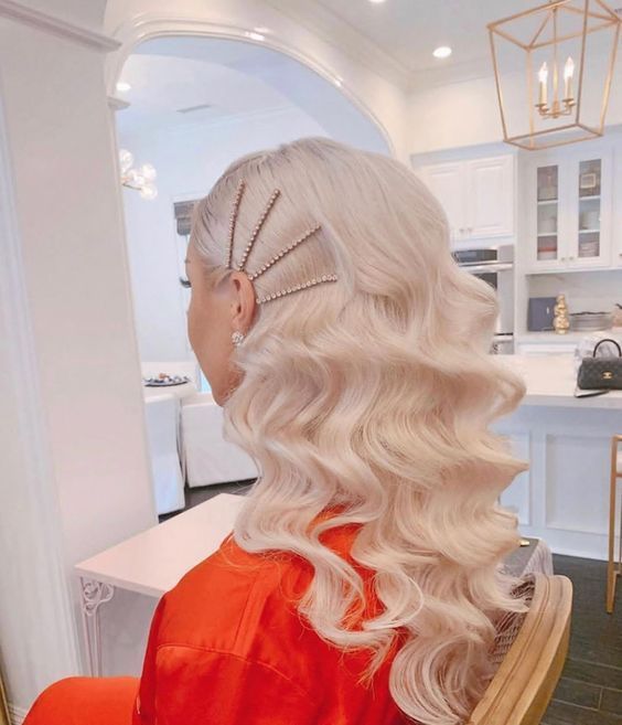 τσιμπιδάκια-στα-κυματιστά μαλλιά-ιδέες- τσιμπιδάκια-στα-κυματιστά μαλλιά-ιδέες-