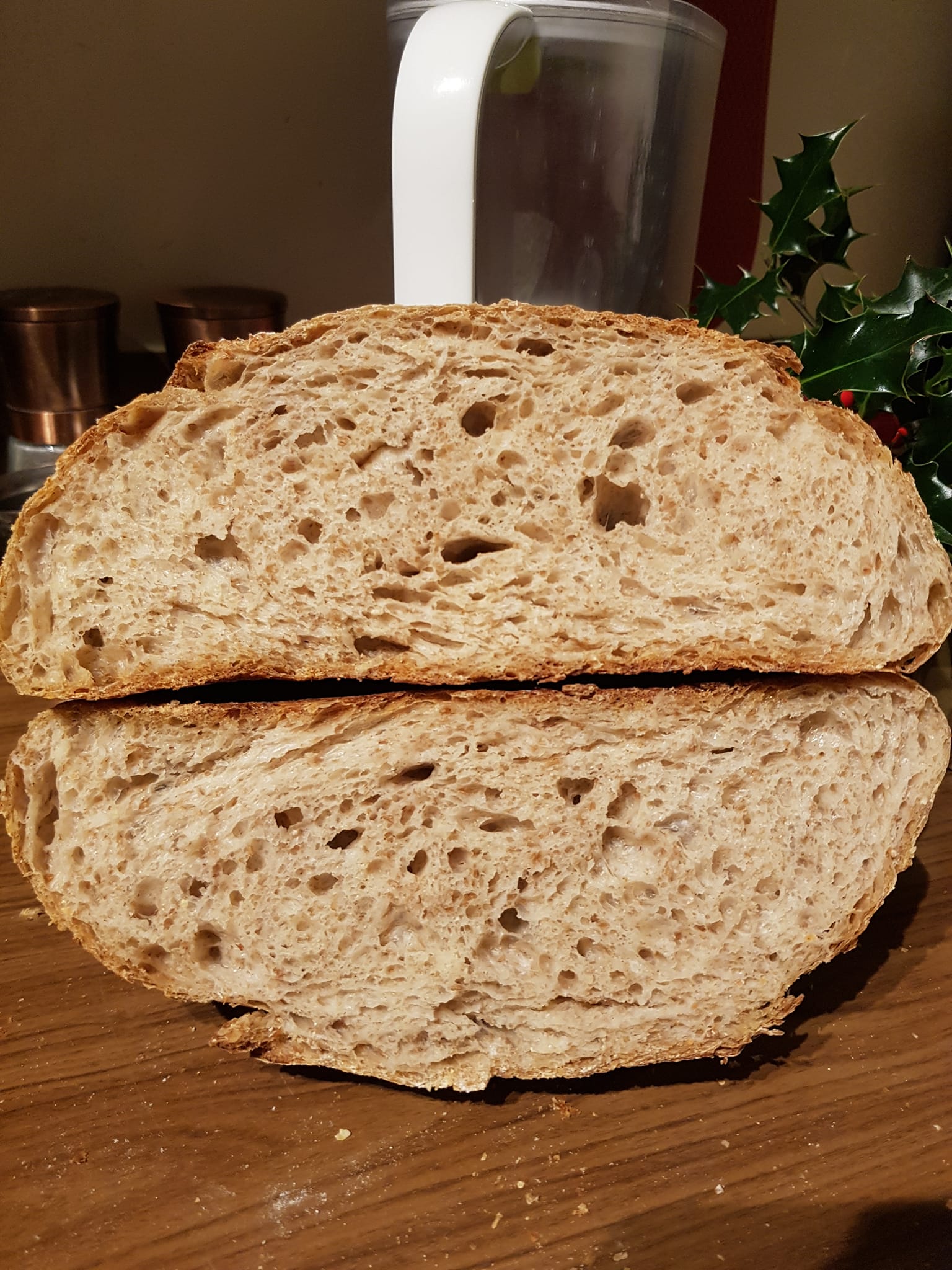 σπιτικό-ψωμί-με-προζύμι-για-τα-Χριστούγεννα-συνταγή- σπιτικό-ψωμί-με-προζύμι-για-τα-Χριστούγεννα-συνταγή-