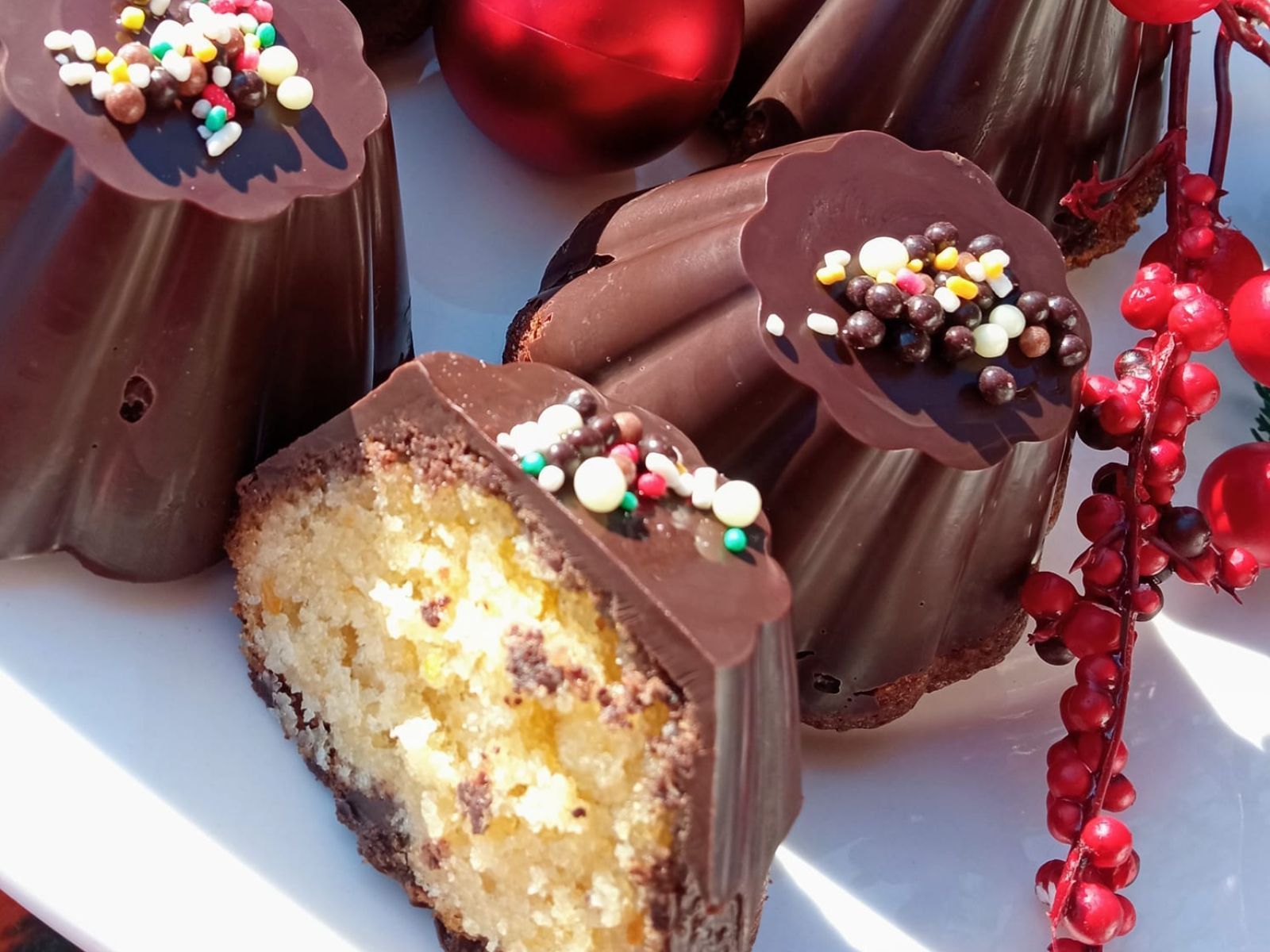 Εύκολα Χριστουγεννιάτικα ατομικά γλυκά της τελευταίας στιγμής