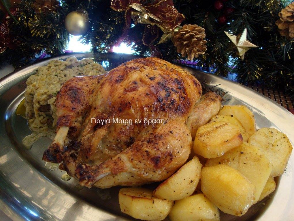 Χριστουγεννιάτικο γεμιστό κοτόπουλο: Οι Καλύτερες συνταγές