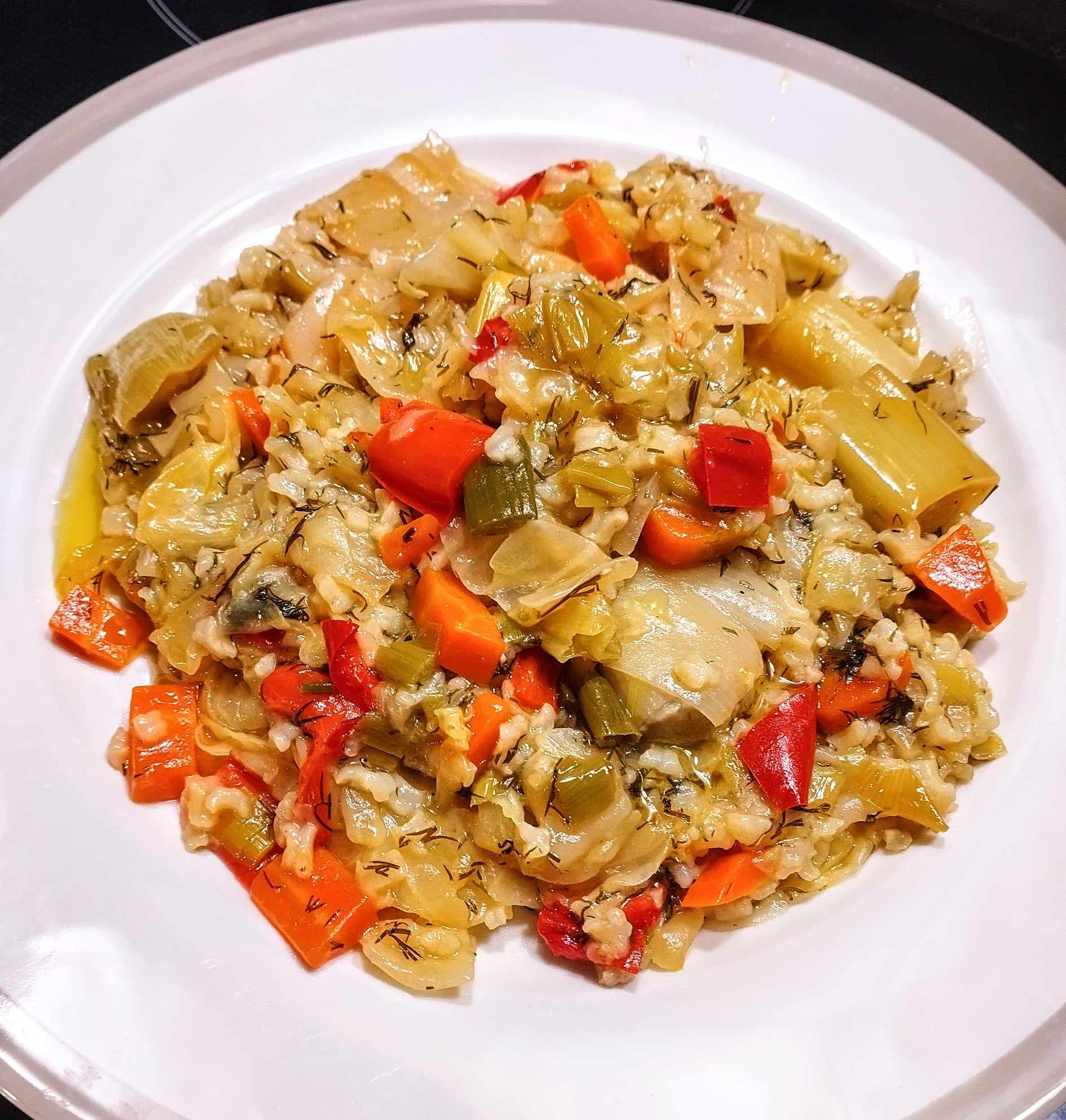 πρασόρυζο-με-λαχανικά-για-τα-Χριστούγεννα-συνταγή-