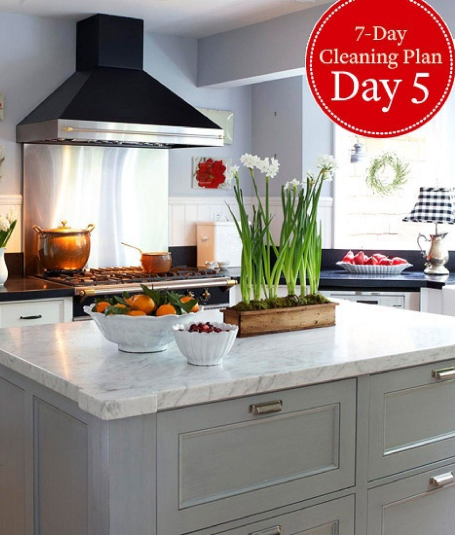 Πρωτοχρονιά 2023: Πρόγραμμα 7 ημερών για να προετοιμάσετε το σπίτι σας πριν το ρεβεγιόν