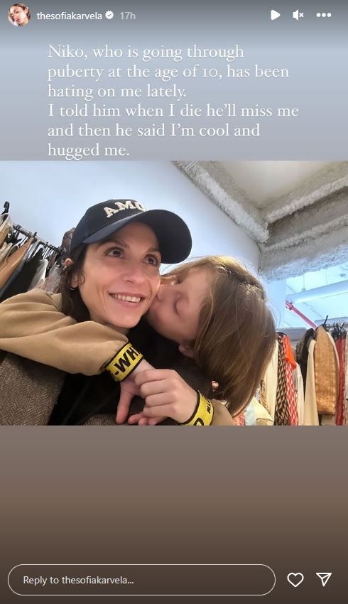 Σοφία Καρβέλα:” Ο γιος μου ο Νίκος περνά εφηβεία από τα 10, με μισεί τελευταία”