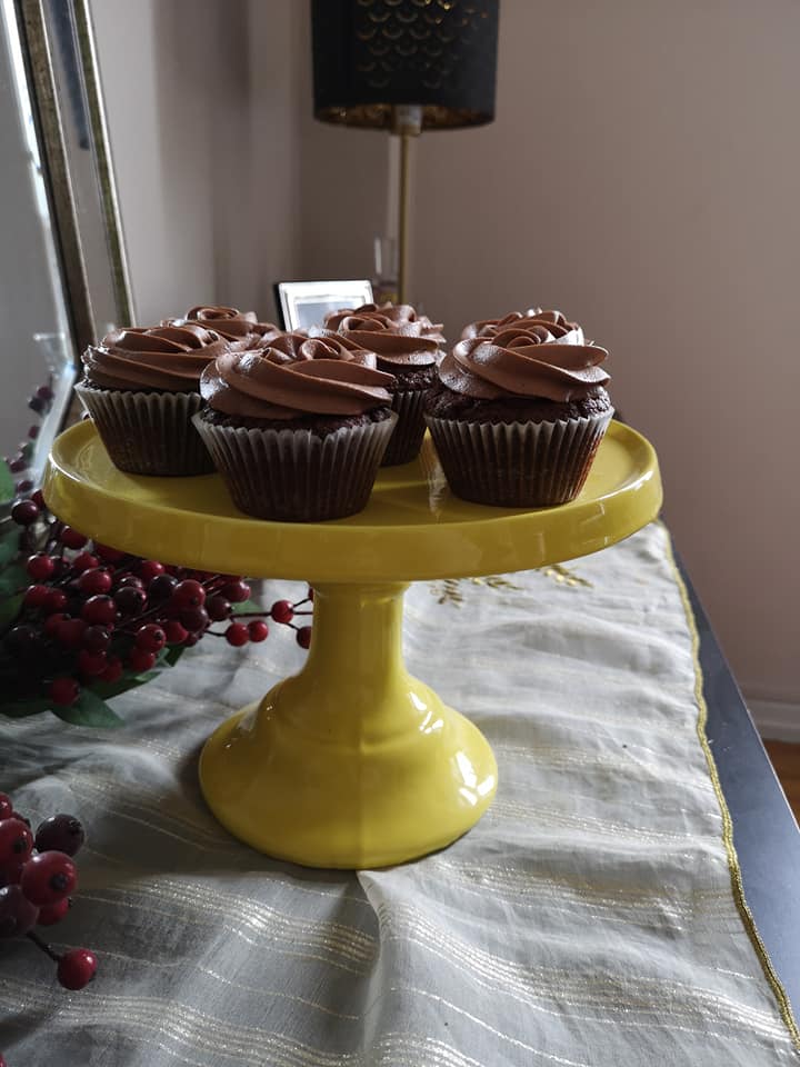 Βουτυρόκρεμα gingerbread για τα Χριστουγεννιάτικα cupcake