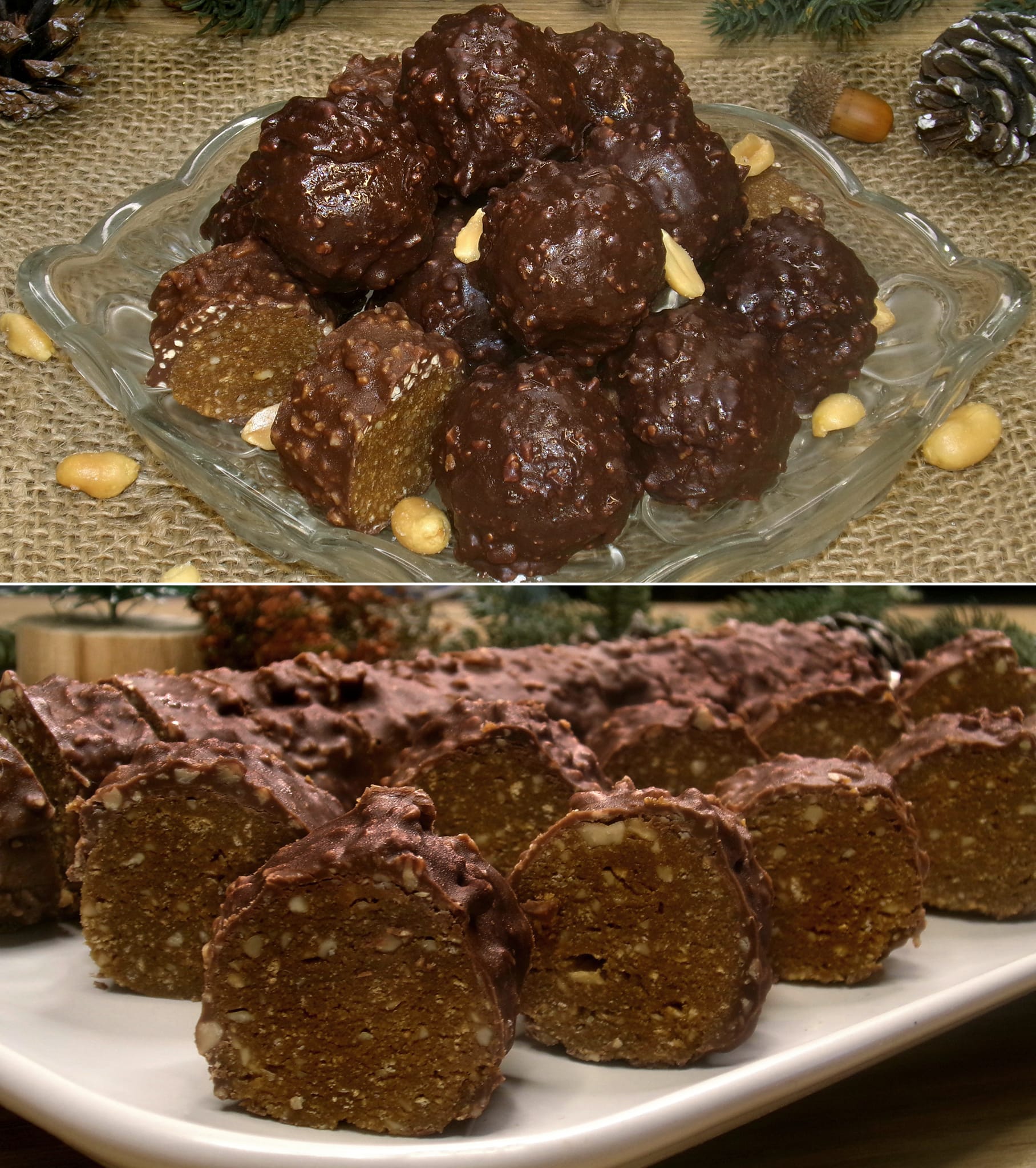 γιορτινά-τρουφάκια-με-καραμέλα-και-φιστίκια-συνταγή-