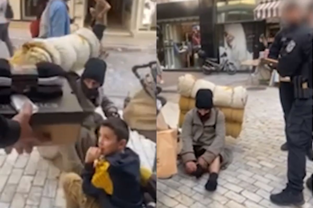 Αθήνα: Αστυνομικοί αγόρασαν παπούτσια και κάλτσες σε άστεγο