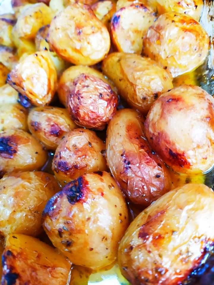 Πατάτες baby για το γιορτινό τραπέζι