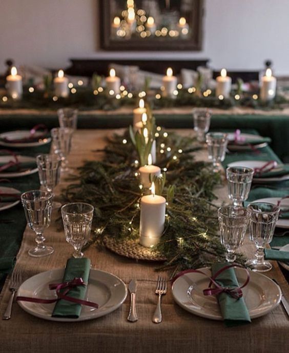 γήινα-χρώματα-στο-πρωτοχρονιάτικο τραπέζι-ιδέες-