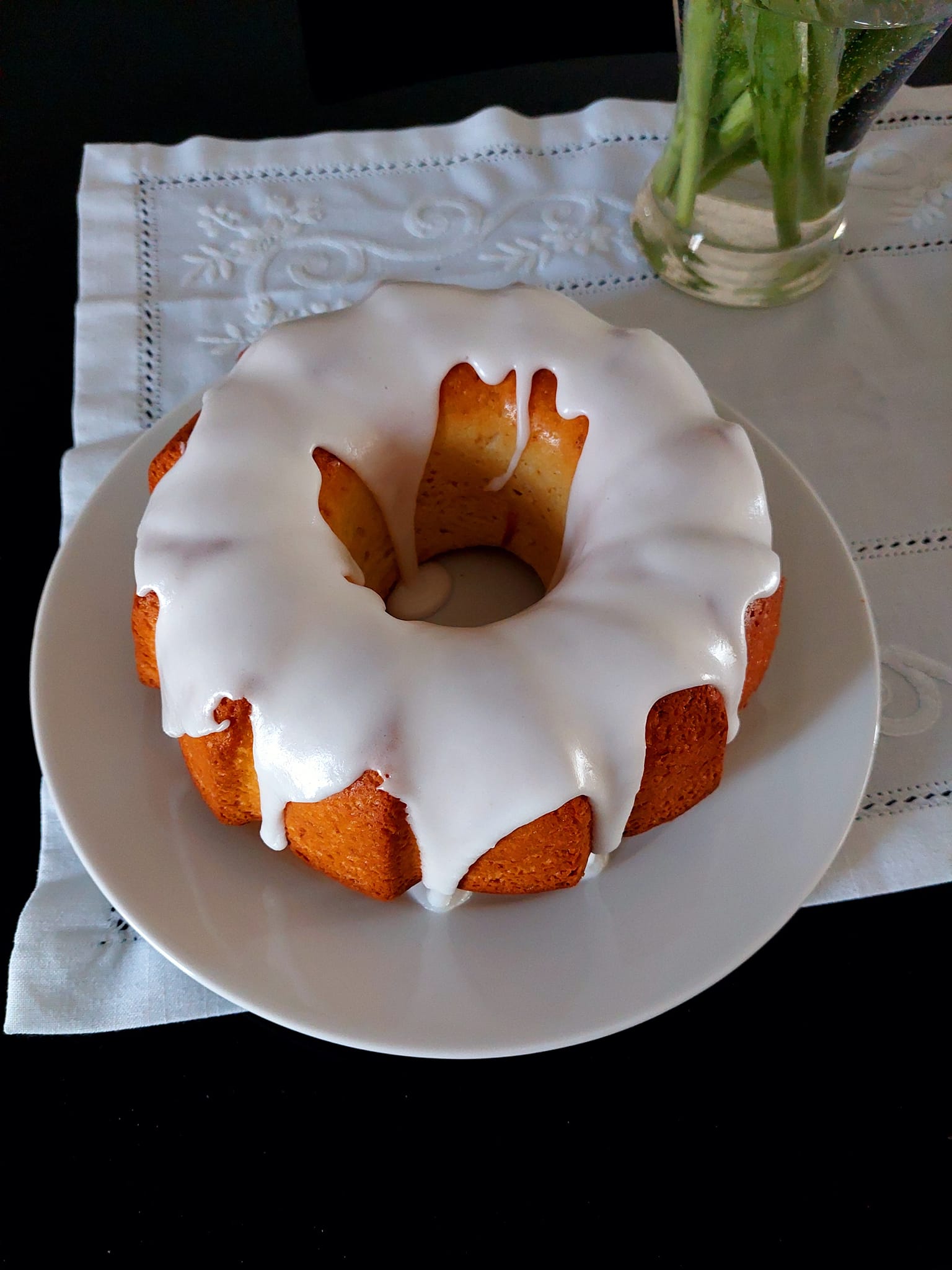 Γλάσο με βανίλια υποβρύχιο για την βασιλόπιτα