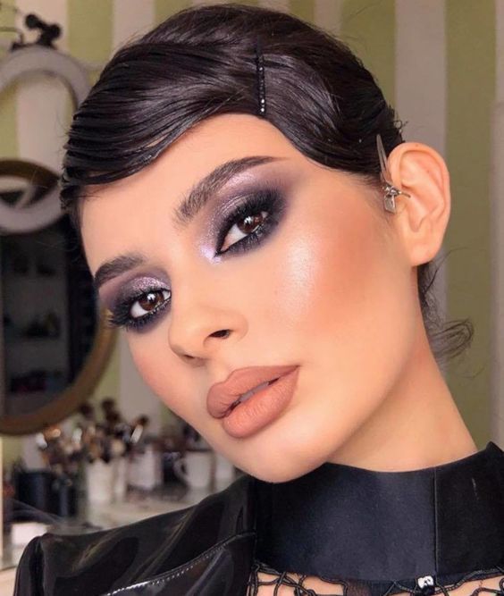 smokey eye-σε-κοντά-μαλλιά-ιδέες- smokey eye-σε-κοντά-μαλλιά-ιδέες-