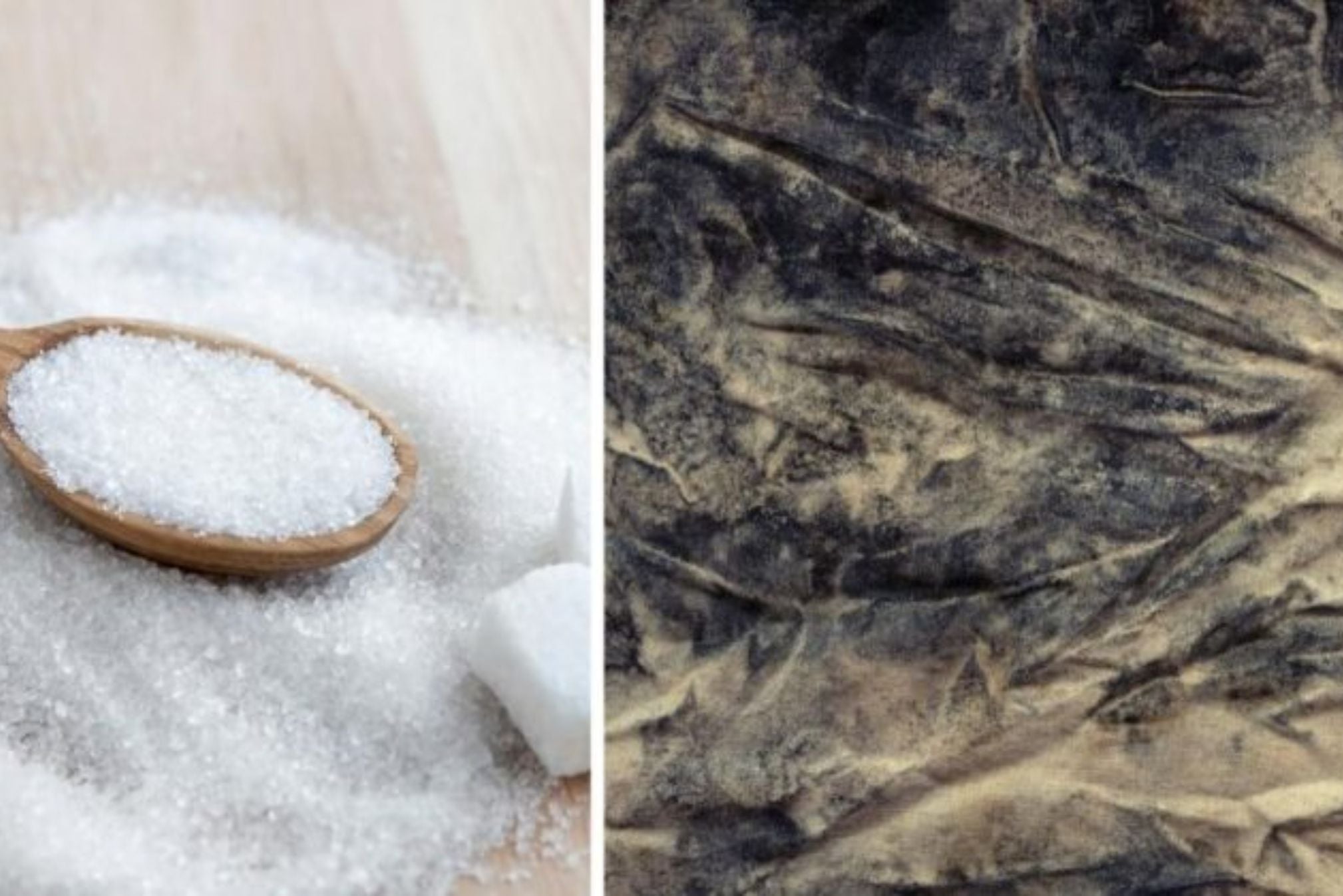 Με λίγη ζάχαρη αφαιρέστε ακόμα και τον πιο δύσκολο λεκέ μούχλας