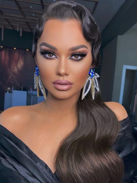 χαμηλή-vintage-αλογοουρά-στο-πλάι-ιδέες- χαμηλή-vintage-αλογοουρά-στο-πλάι-ιδέες-