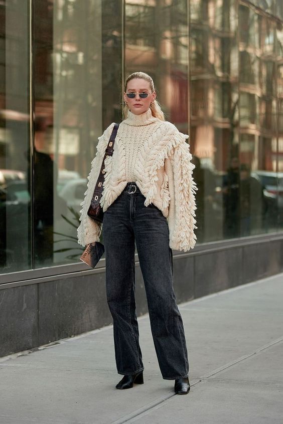 κρόσσια στα-ρούχα-στο-γυναικείο ντύσιμο-Χειμώνας 2024-τάσεις 2024-