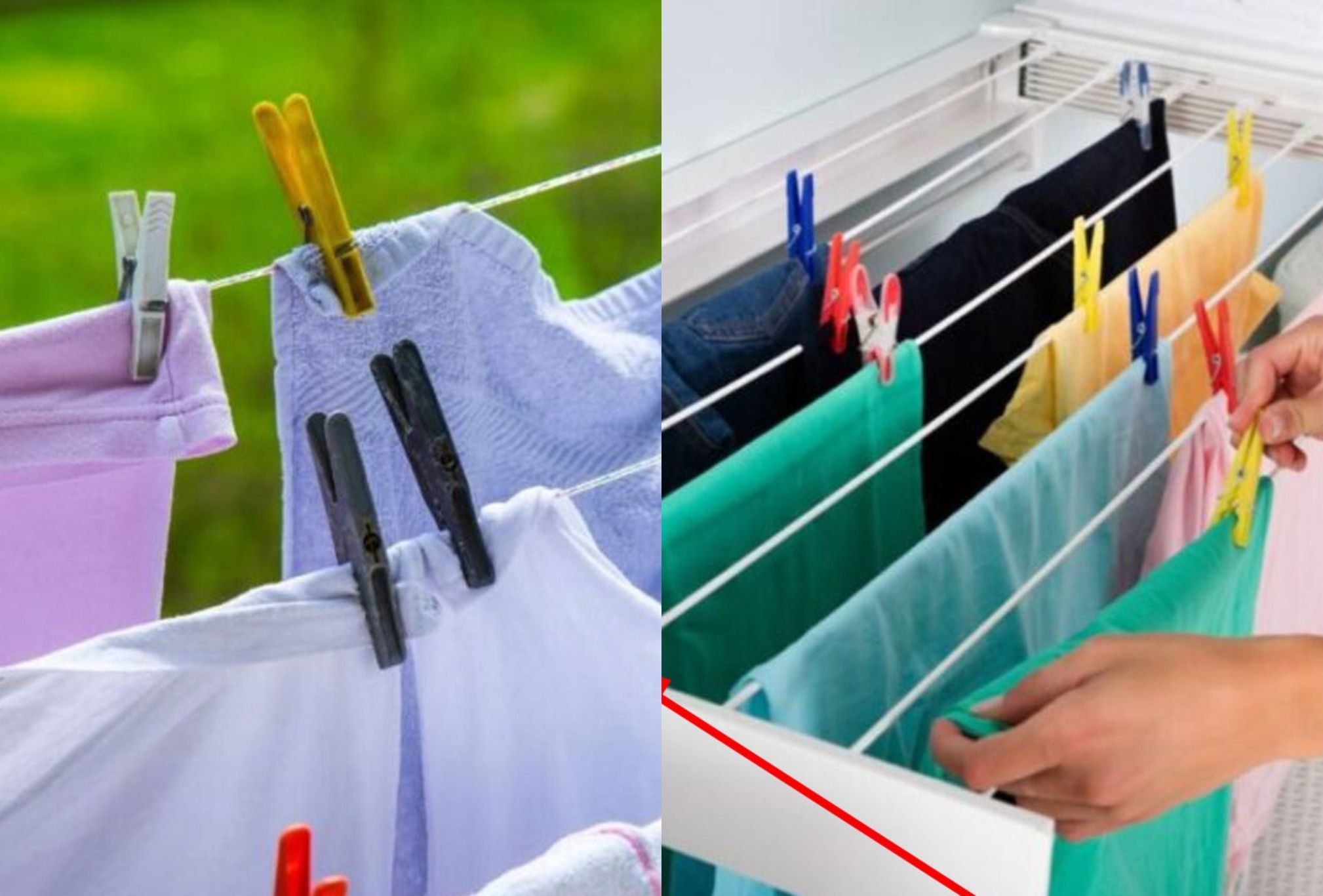 Τσαλακωμένα ρούχα που μυρίζουν και δεν στεγνώνουν με τίποτα: 12 έξυπνα κόλπα για να απλώσετε σωστά τα πλυμένα ρούχα