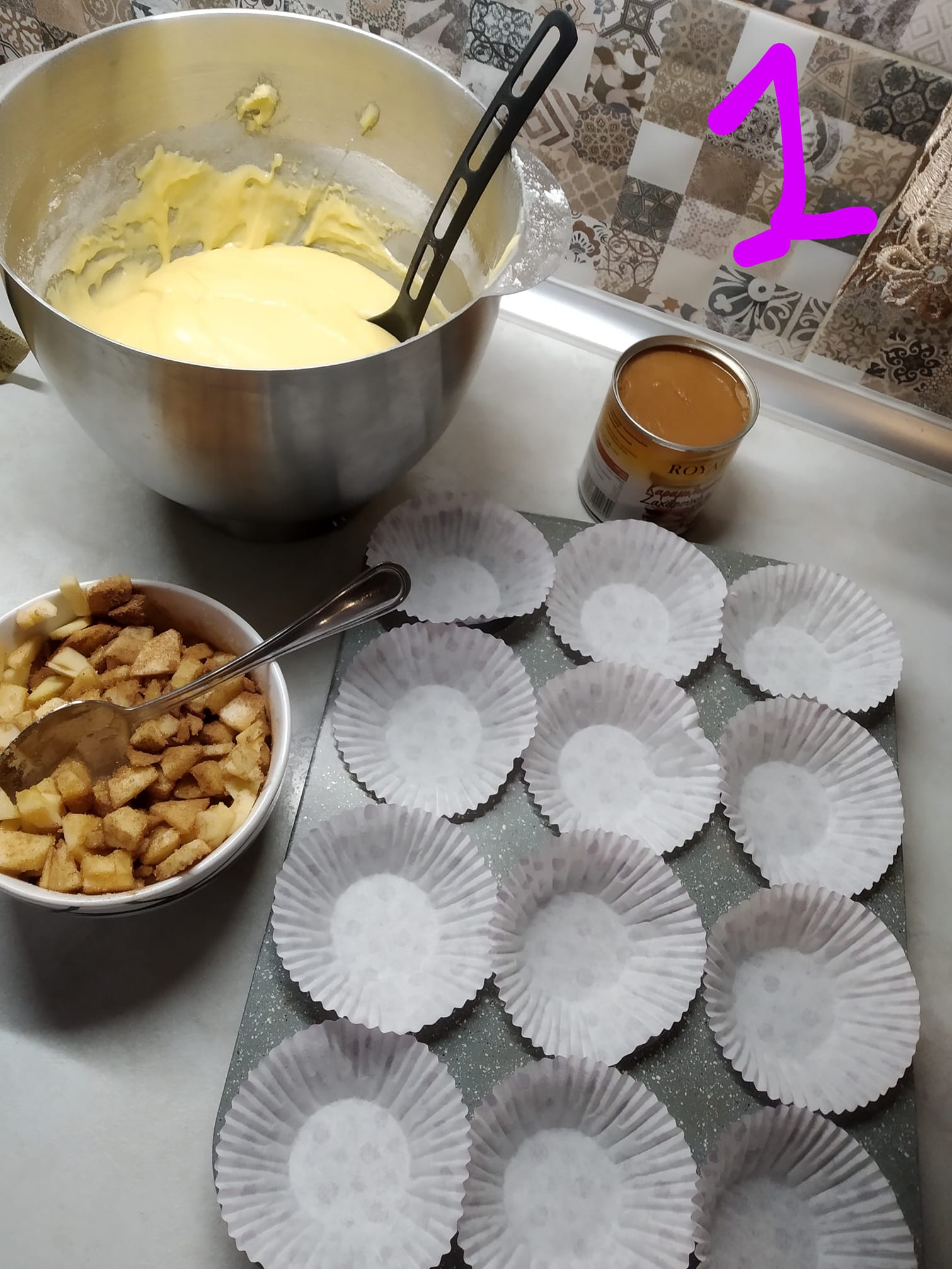 μηλοπιτάκια-με-καραμελωμένο ζαχαρούχο-συνταγή-