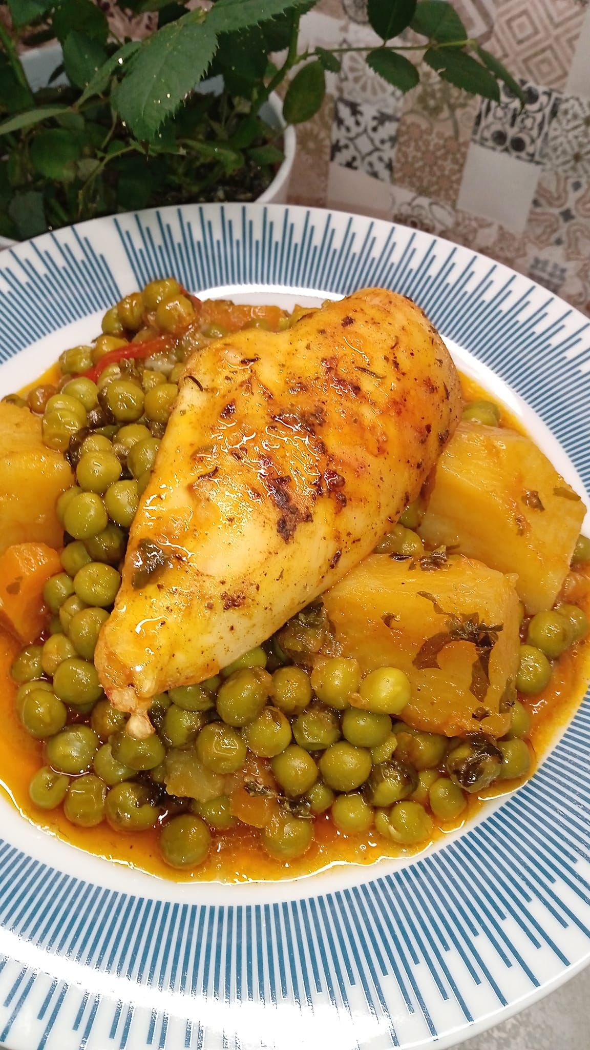 αρακάς-με-φιλέτο κοτόπουλο-συνταγή- αρακάς-με-φιλέτο κοτόπουλο-συνταγή-