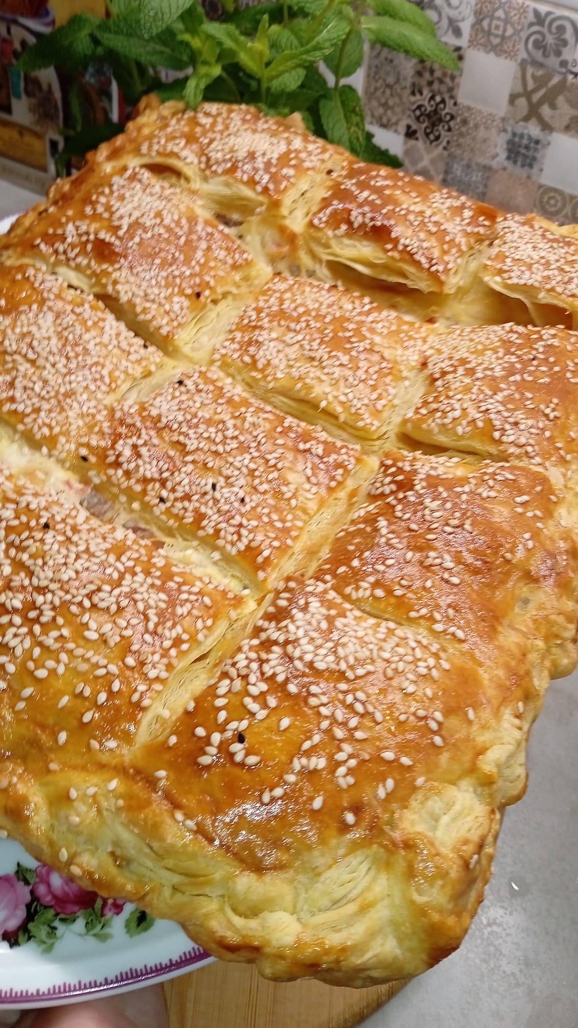 κοτόπιτα-με-κρέμα γάλακτος-και-μπέικον-συνταγή-