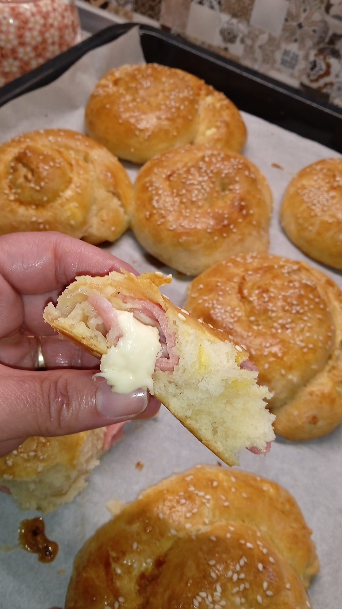 ζαμπονοψωμάκια-συνταγή- ζαμπονοψωμάκια-συνταγή-