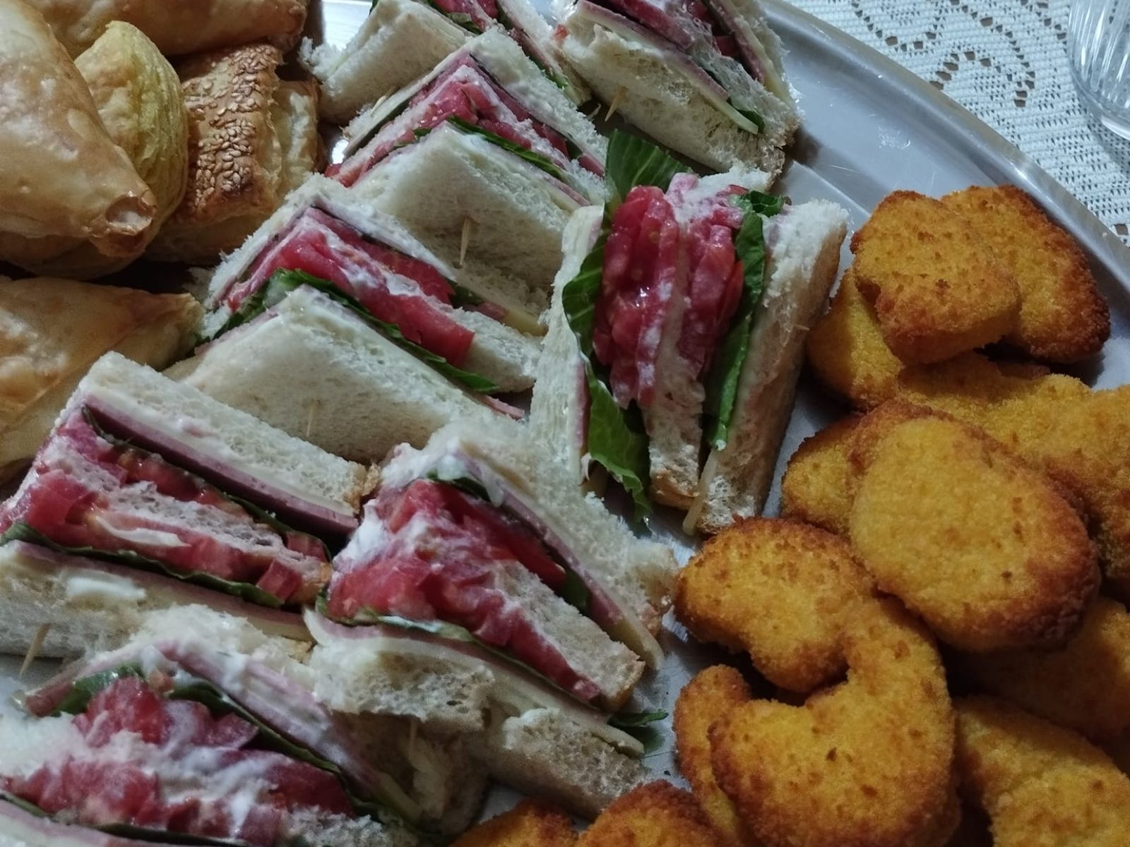 Κλαμπ σάντουιτς με μορταδέλα