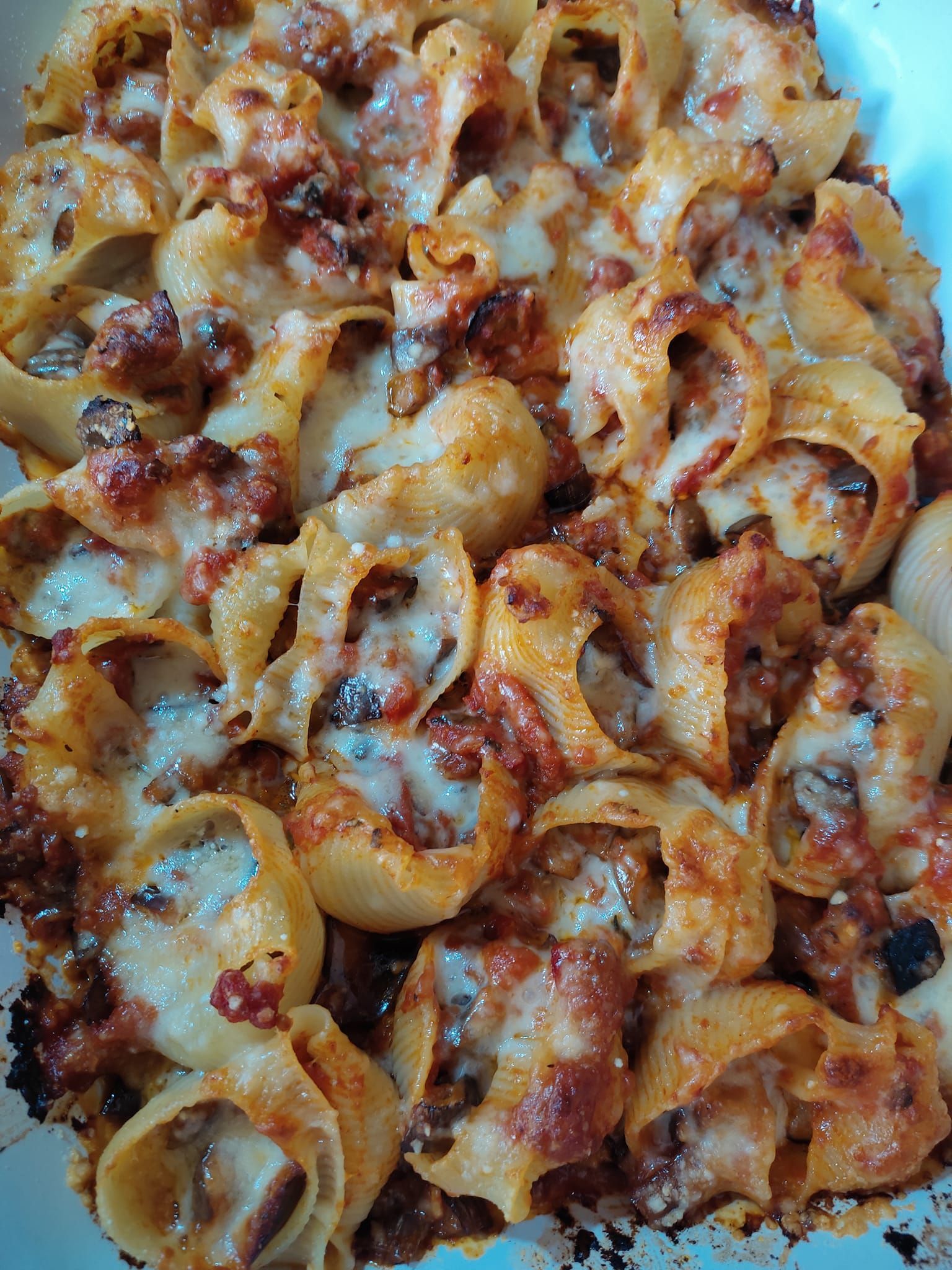 Conchiglioni-με μελιτζάνες-συνταγή- Conchiglioni-με μελιτζάνες-συνταγή-