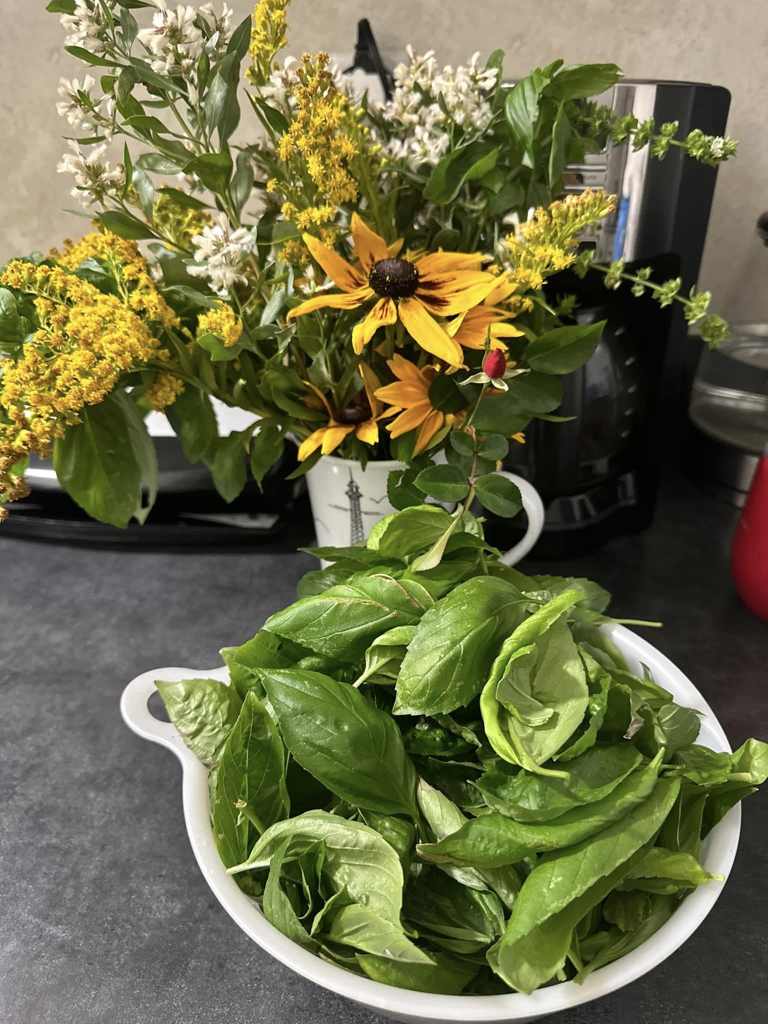 σπιτικό-πέστο βασιλικού-συνταγή-