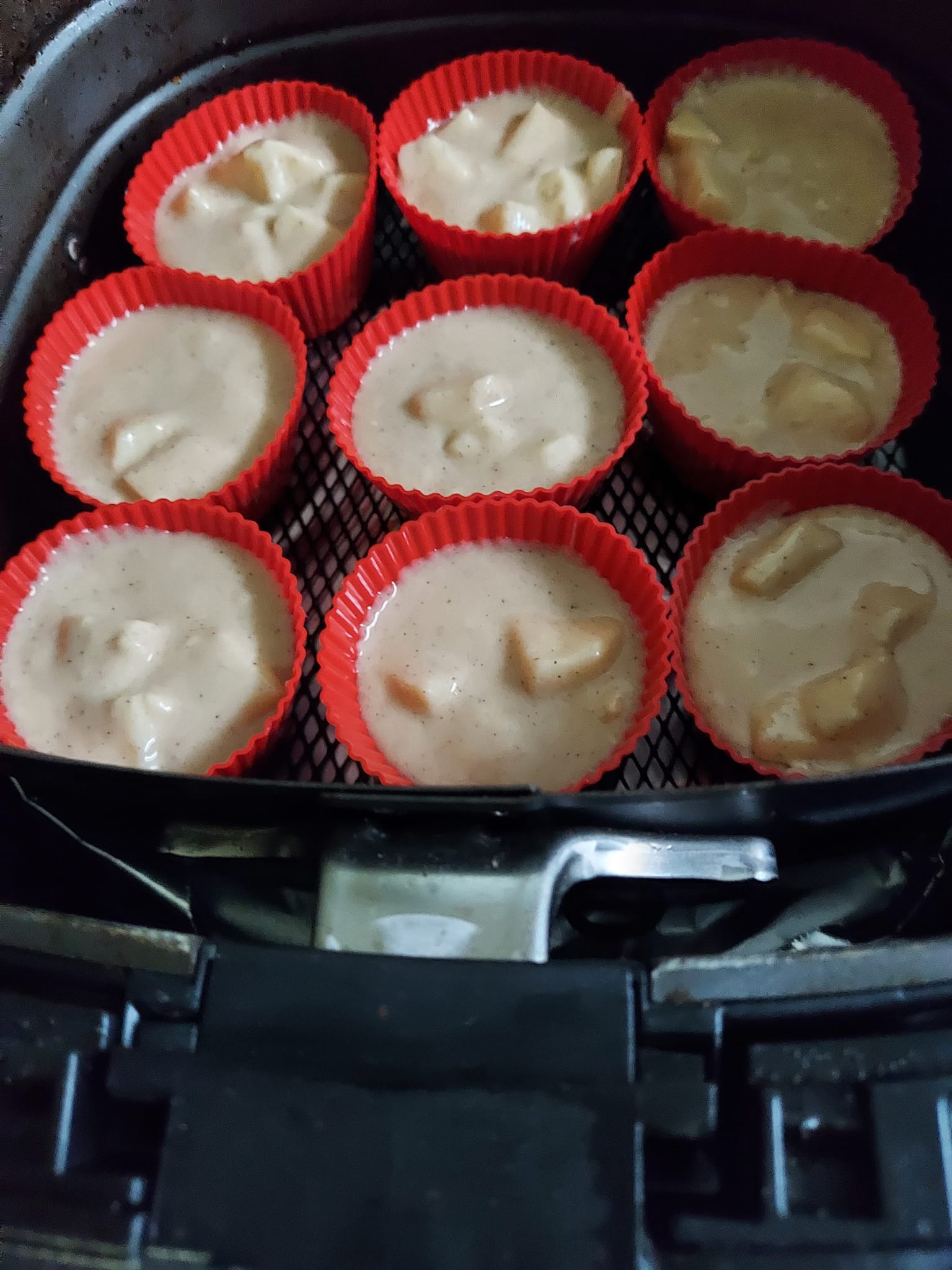 Muffins-με μήλο-στο-airfryer-συνταγή-