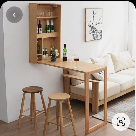 mini bars-στη-κουζίνα-τάσεις 2024-στη-διακόσμηση-ιδέες-