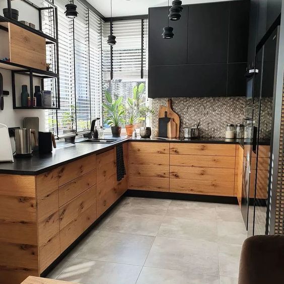 ξύλινη διακόσμηση-στη-κουζίνα-τάσεις 2024-στη-διακόσμηση-ιδέες-