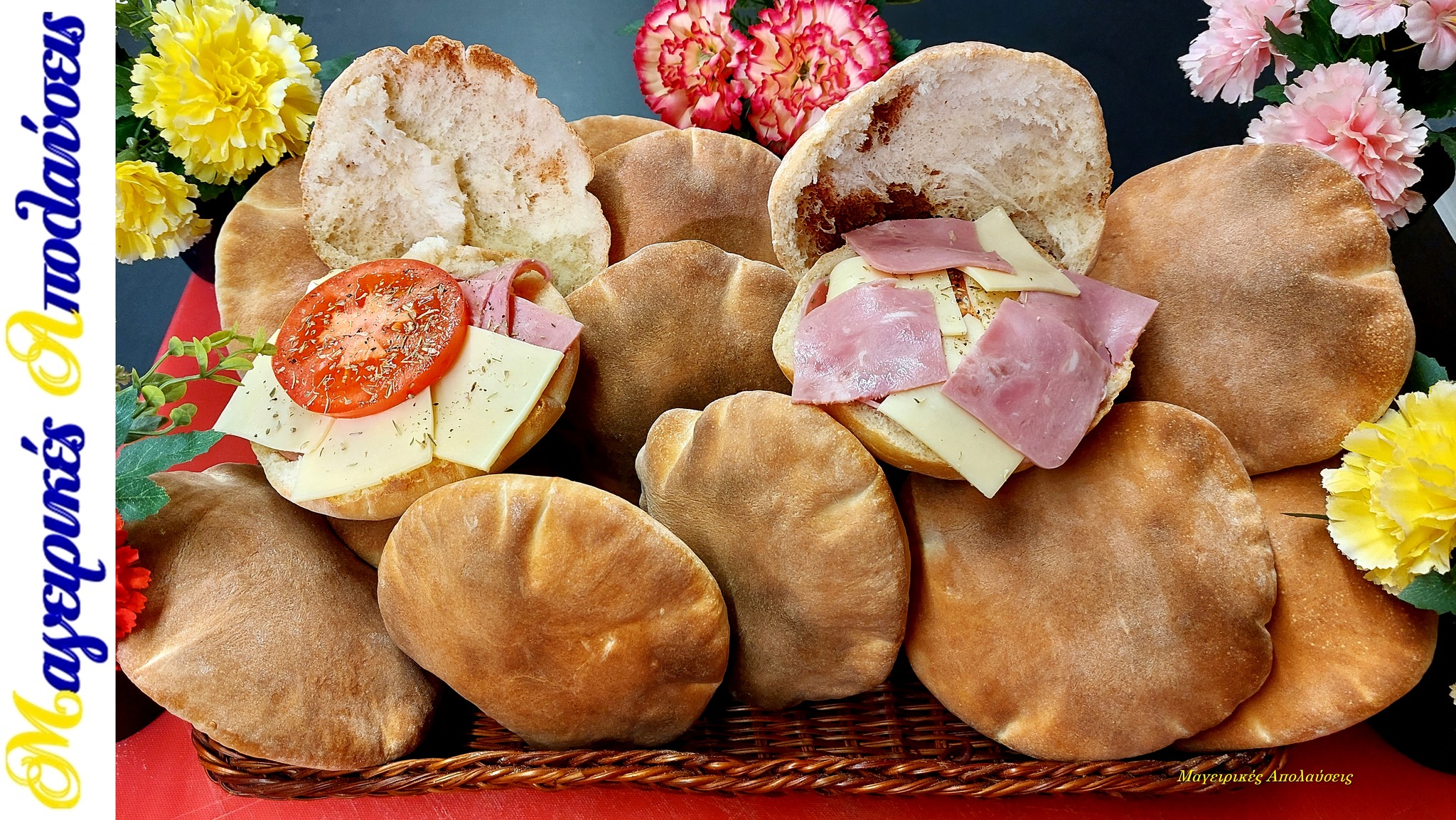 Ψωμάκια-για ντονέρ-και-σάντουιτς-συνταγή-