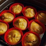 Muffins με μήλο στο airfryer