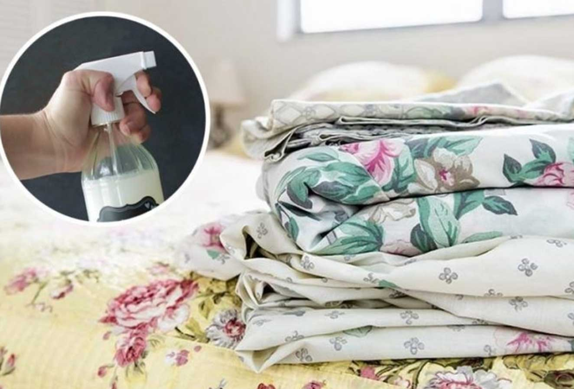 Άσχημη μυρωδιά στα σεντόνια και στις κουβέρτες: Κάντε τα να μοσχοβολάνε για μέρες  με 2 μόνο υλικά