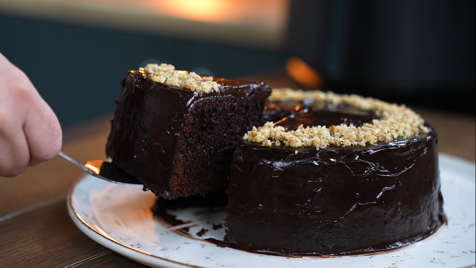 τούρτα-σοκολάτα-στο-air fryer-από-τον-Παναγιώτη Παπαδάκη-συνταγή-