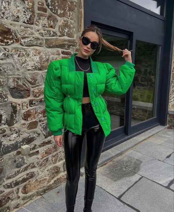 πράσινο-puffer jacket-ιδέες- πράσινο-puffer jacket-ιδέες-