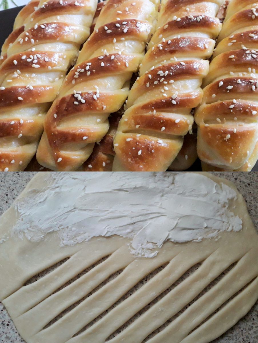 στριφτά-ψωμάκια-με-τυρί κρέμα-συνταγή- στριφτά-ψωμάκια-με-τυρί κρέμα-συνταγή-