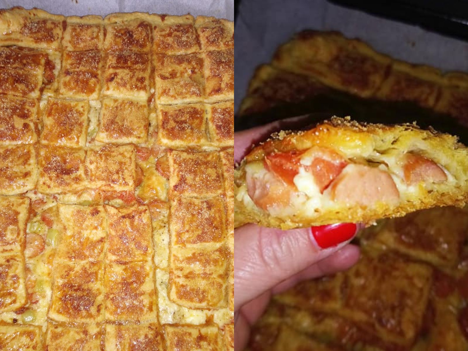 λουκανικόπιτα-σφολιάτας-συνταγή-