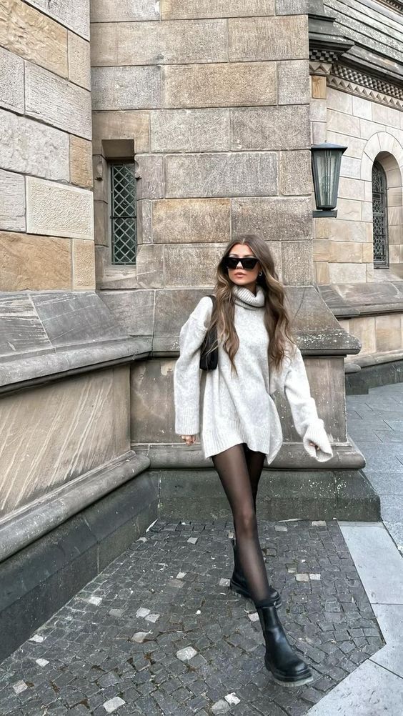 oversized πουλόβερ-σαν-μίνι φόρεμα-ιδέες- oversized πουλόβερ-σαν-μίνι φόρεμα-ιδέες-