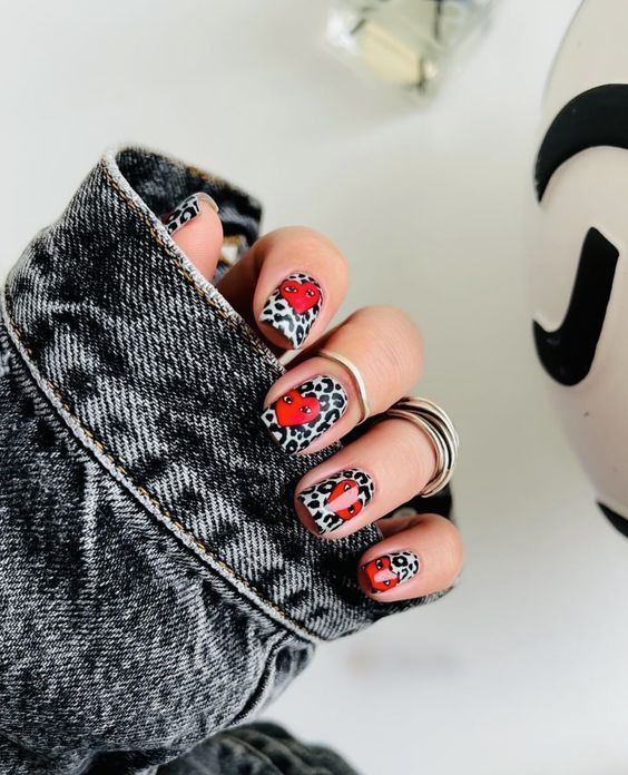 μαύρο-animal print-με-καρδούλες-ιδέες- μαύρο-animal print-με-καρδούλες-ιδέες-