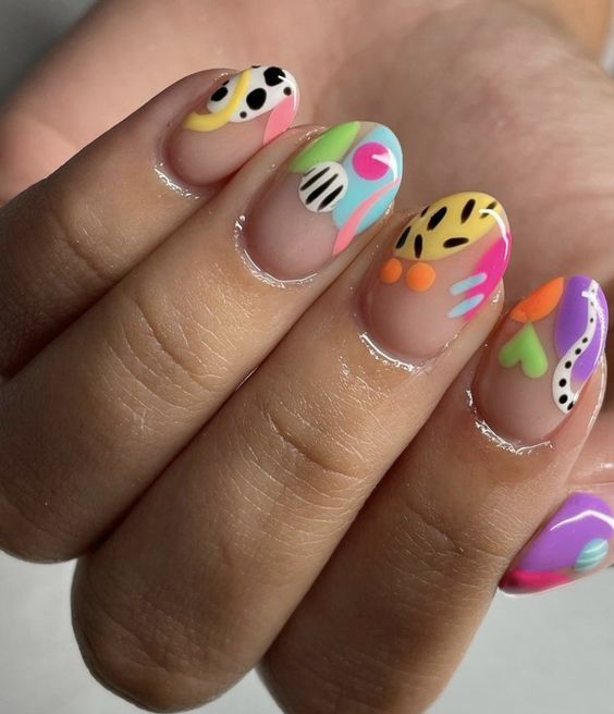 αφηρημένα-σχέδια-στα-νύχια-ιδέες- αφηρημένα-σχέδια-στα-νύχια-ιδέες-