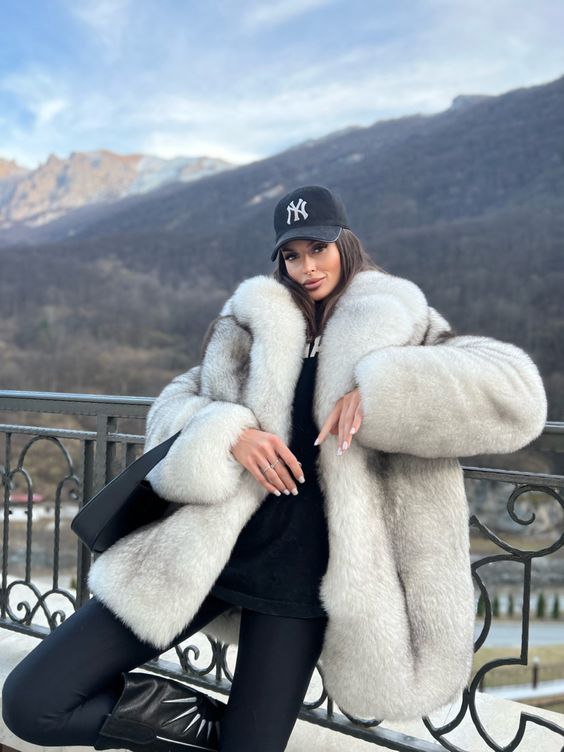 γκρι-oversized γούνα-ιδέες- γκρι-oversized γούνα-ιδέες-