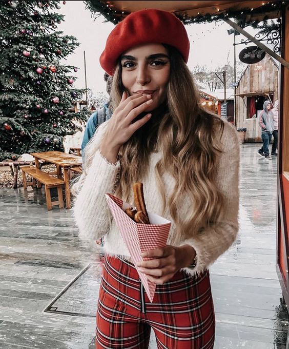 καρό-παντελόνι-με-πουλόβερ-ιδέες- καρό-παντελόνι-με-πουλόβερ-ιδέες-