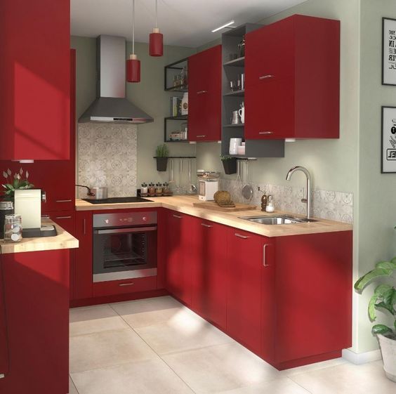 κόκκινα-ντουλάπια-με-φιστικί τοίχους-ιδέες- κόκκινα-ντουλάπια-με-φιστικί τοίχους-ιδέες-